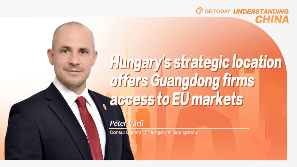 Hungary's strategic location offers Guangdong firms access to EU markets: Consul General